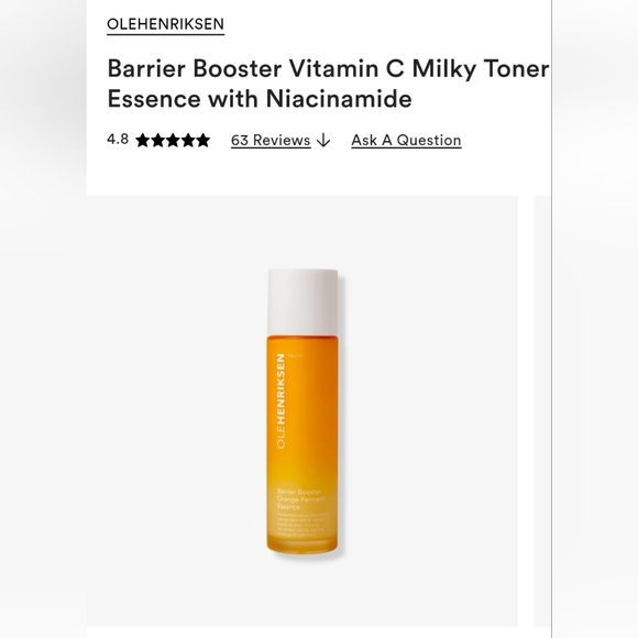 Ole Henriksen Orange Milky Toner Essence - Picture 1 of 12